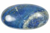 Polished Lapis Lazuli Palm Stone - Pakistan #250663-1